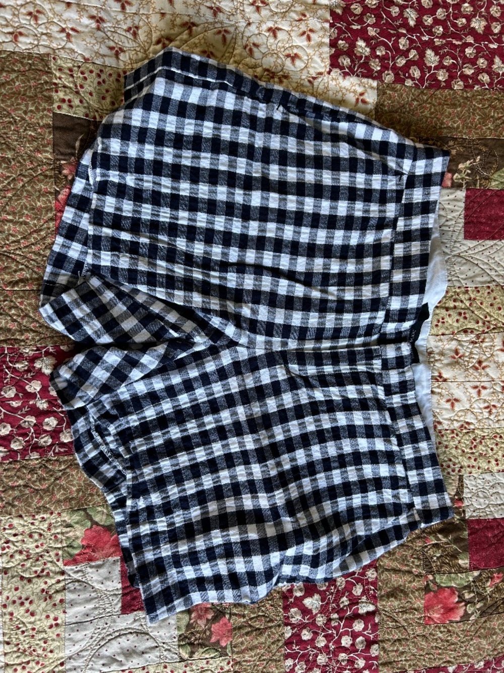 100% Cotton Gingham Shorts